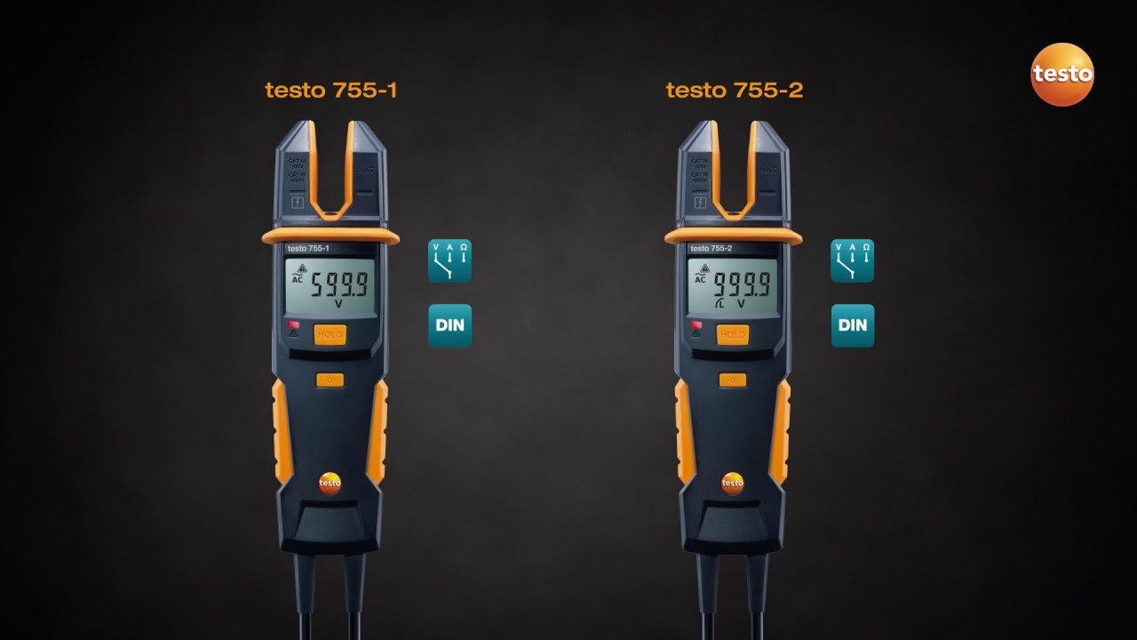 The current/voltage tester testo 755 | Be sure. Testo