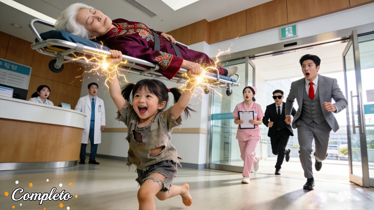 Niña mendiga con poderes salva anciana q sufre ataque al corazón—Es madre del CEO!Lleva a casa&mima!