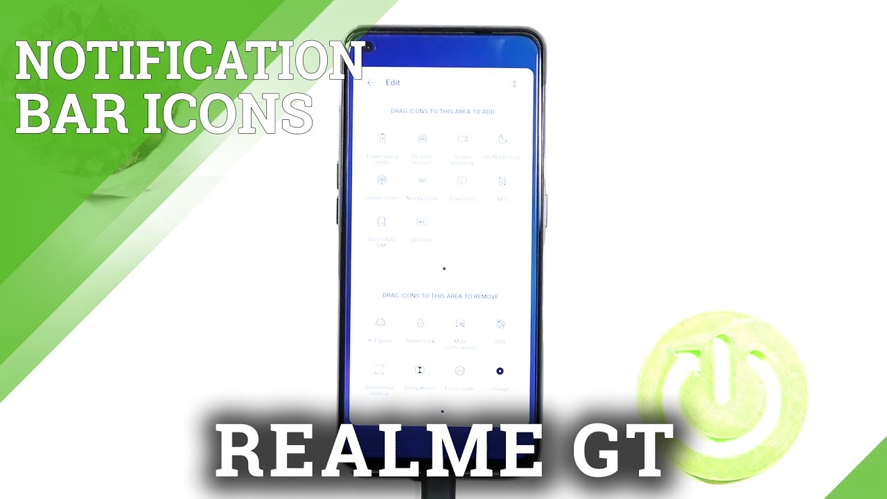 How to Adjust Notification Panel Shortcuts in Realme GT? Customize ...