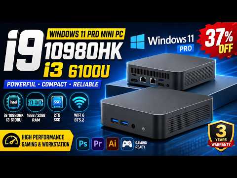 Windows 11 Pro Mini PC Review – Intel i9-10980HK, 32GB RAM, 2TB