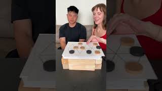 Colleagues battle in intense diamond checkers game!  #shorts screenshot 5