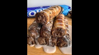 OREO CHEESECAKE FRENCH TOAST ROLLS 😍 OREO CHEESECAKE FRENCH TOAST ROLLS 😍