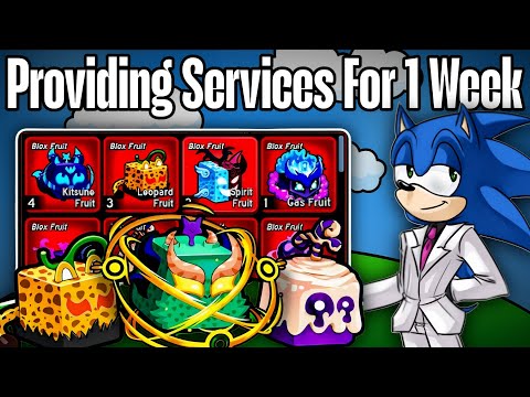 How I Make Fruits & Robux by doing Services in Blox Fruits 💸 | BornStar Playz | Blox Fruits