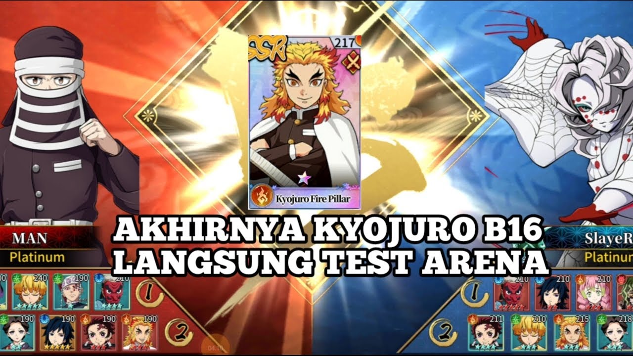 TEST ARENA & RANKED BATTLE KYOJURO B16! - Blade of Pillar