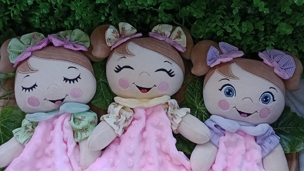 passo a passo naninha Julieta com lacinho borboleta 🦋