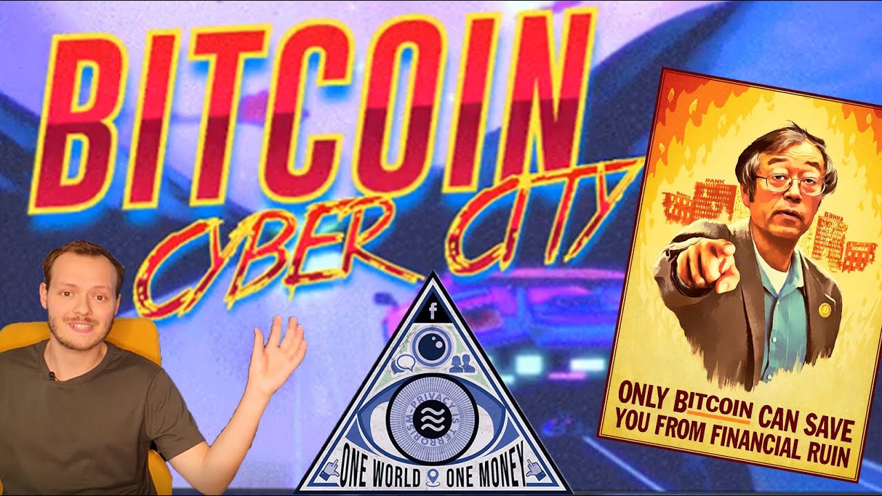 Visite de la Bitcoin Cyber City! (Libra, shitcoin, artiste)