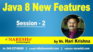 Java 8 New Features | Session-2 | Java 5, 6 & 7 Features List | Java 8 New Features with Examples