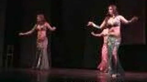 Dahab, Andrea and Katia belly dancers
