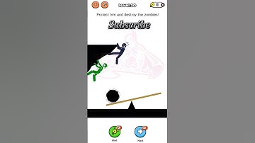 Draw Challenge: Save Stickman Level 30 Gameplay #shorts #youtubeshorts #gamingshorts #aigamingyt