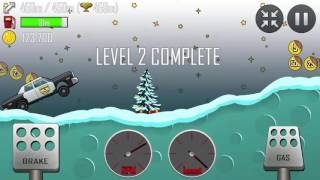 Hill Climb Racing: Police Car - Xmas screenshot 5