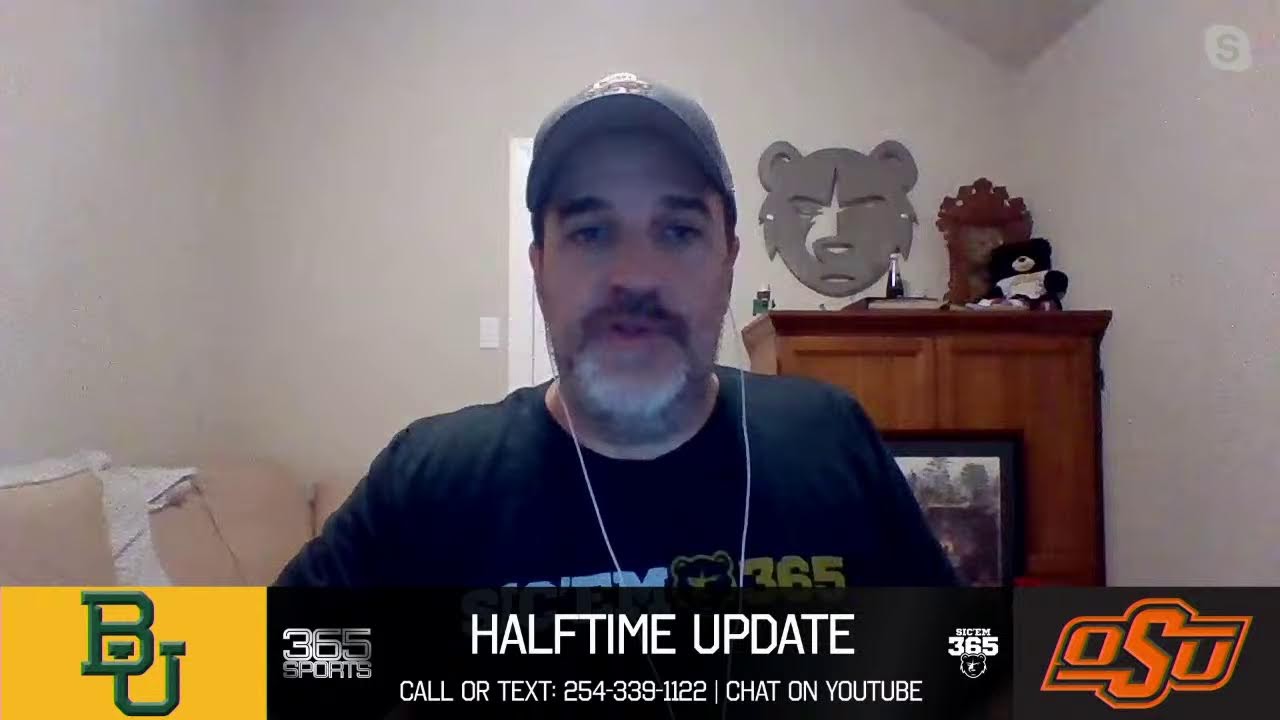 LIVE: Halftime Update | Baylor 0, Oklahoma State 14 | 365 Sports | 10.2.21