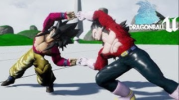 Dragon Ball Unreal Goku & Vegeta Fuse ~ Gogeta SSJ4 Gameplay 2016