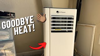 Dr Prepare 8000BTU Portable AC Unit IN DEPTH REVIEW!