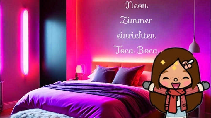 Teenager Zimmer einrichten￼ (neon)￼