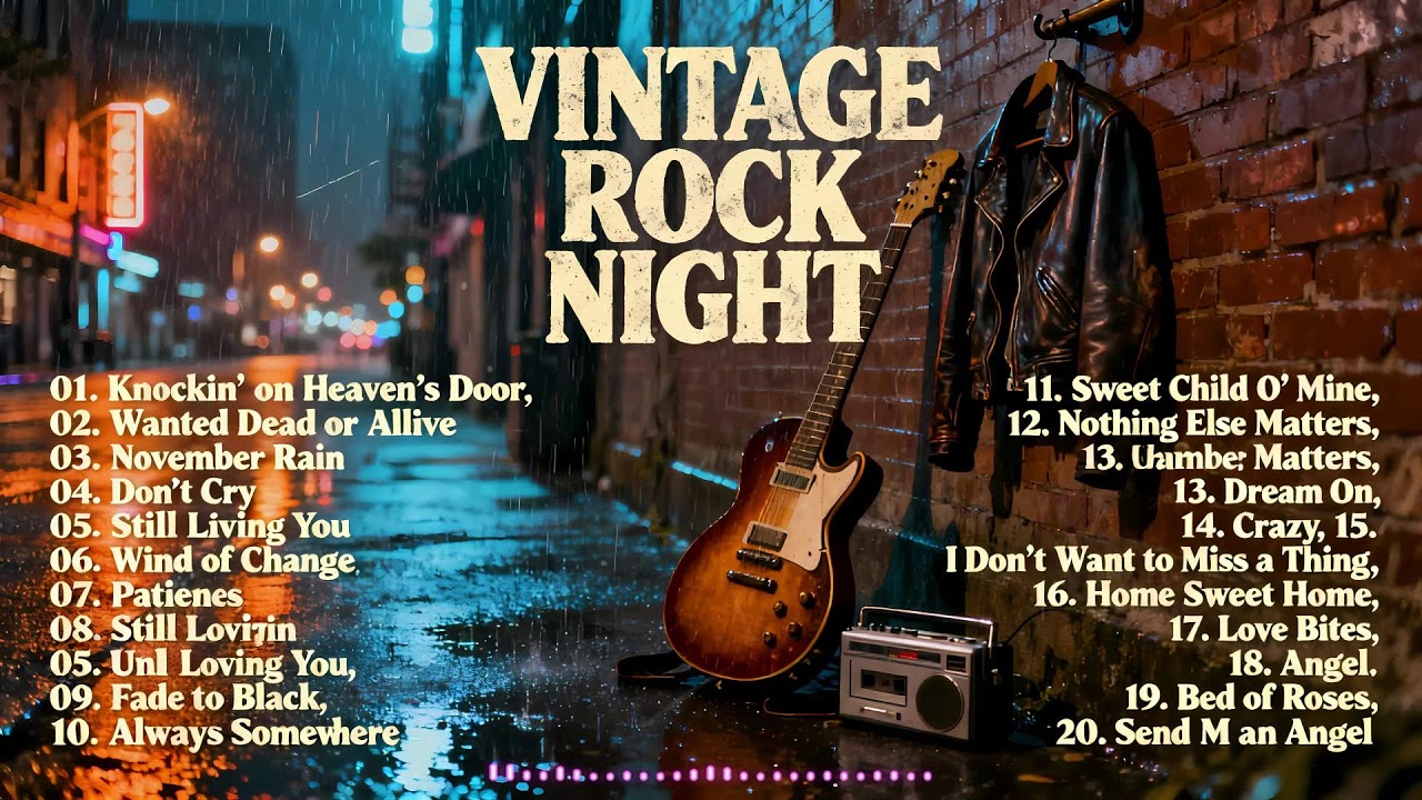 Rock Ballad Covers for Night Drive | Scorpions, Linkin Park & More