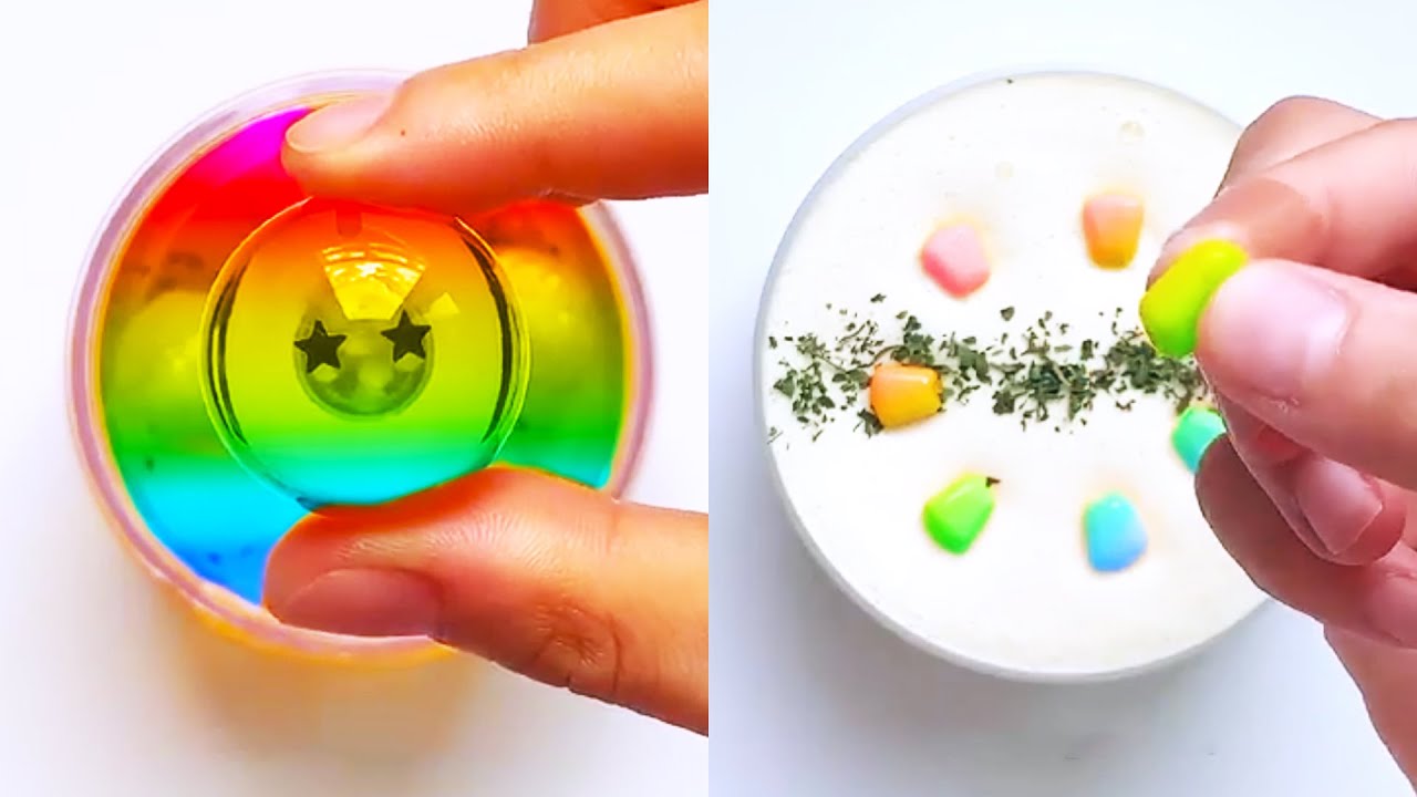 Relaxing Slime Compilation ASMR Oddly Satisfying Video - YouTube