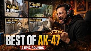 When The AK-47 Spray Actually Works: 4K Choke, Clean Headshots & Game Winner! | CS2 Highlights