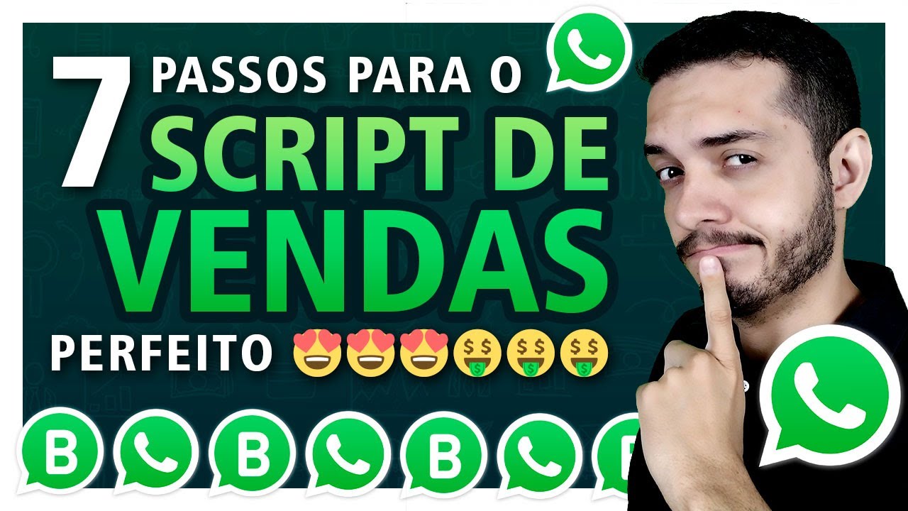 [AULÃO] SCRIPTS DE VENDAS Prontos para WHATSAPP FUNIL DE VENDAS WhatsApp Abordagens de