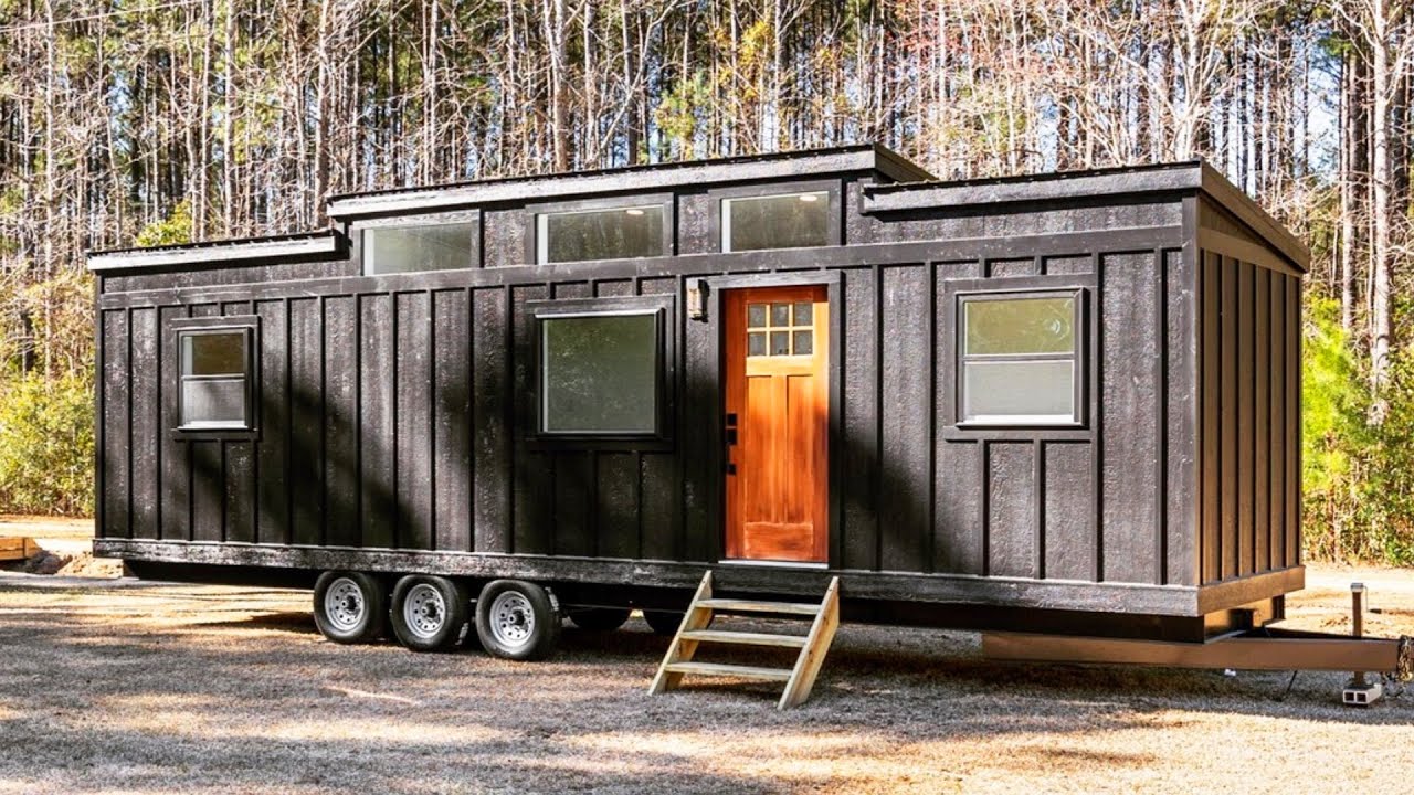 Absolutely Stunning Handcrafted Tiny House by RoughCut Tiny Homes YouTube