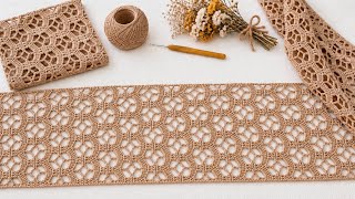 ⭐️Incredibly Beautiful Crochet Pattern⭐️A Unique Openwork Pattern / Detailed Instructions 