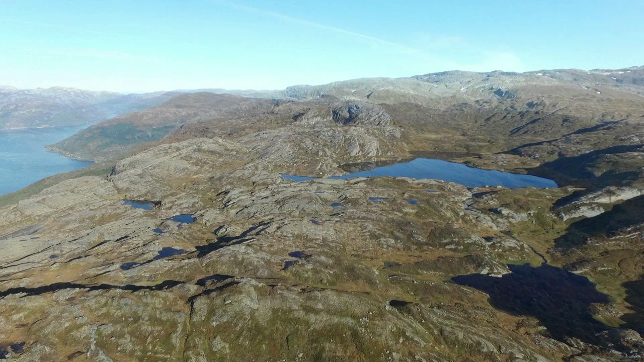 Hardanger in fall By air 2015