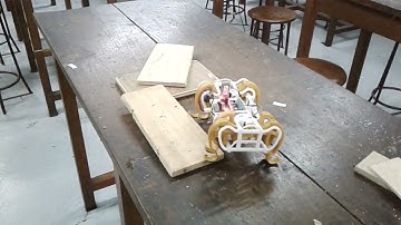 3d Printed Klann Linkage Walker