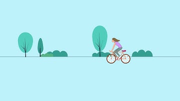 Grease Pencil : Bicycle Riding || Blender 2.8x