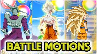 NEW FINAL FORM COOLER, SSJ GOKU, SSSJ3 DAIMA MINI GOKU BATTLE MOTIONS! Dragon Ball Z Dokkan Battle