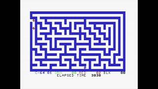 Amazing Maze Longplay (Commodore 64 Version)