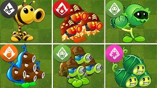 Every Random Plants LEVEL 999999 Power-Up vs ALL Final Bosses Fight! - PvZ 2 Mod Final Bosses #80