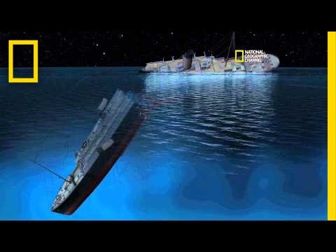 Titanic 100 - New CGI of How Titanic Sank 