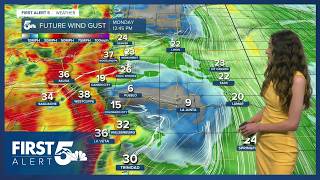 Warm and windy conditions return to southern Colorado on Monday