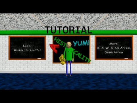Tutorial Baldi Checking Out Baldi's Tutorial in Baldi's Basics Plus | Baldi's Basics ...