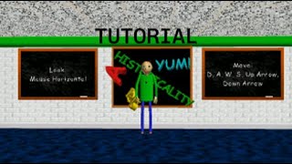 Checking Out Baldi's Tutorial in Baldi's Basics Plus | Baldi's Basics Plus V 0.9