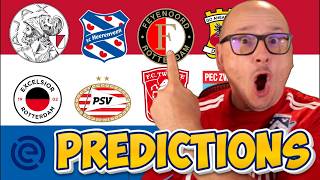 2026/27 Eredivisie Matchday 2 Predictions