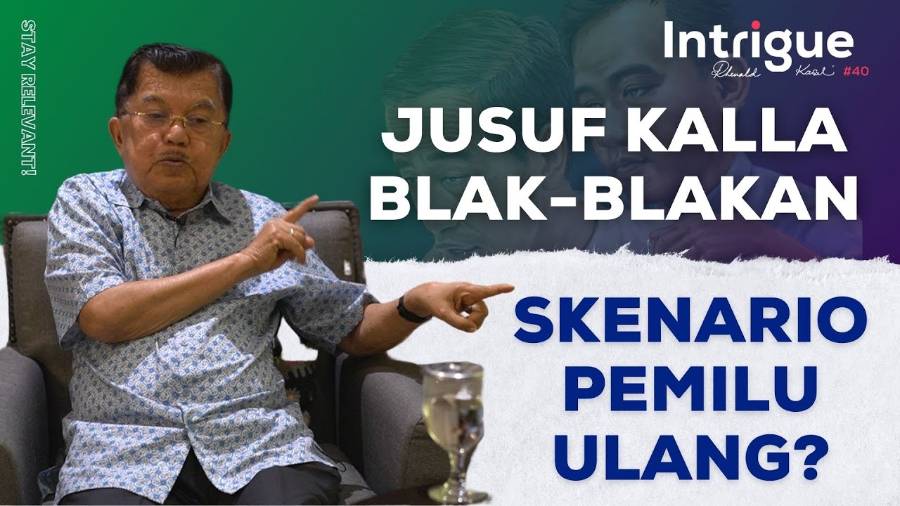 Jusuf Kalla Soal Anies, Pemilu Sayang Anak, Wapres Ban Serep, Etika Politik Prabowo | #IntrigueRK
