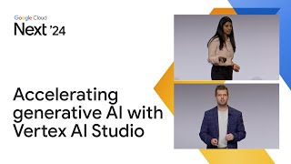 Accelerating generative AI with Vertex AI Studio: Put your prompts on the fast track