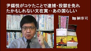 尹錫悦がコケたことで逮捕・投獄を免れたかもしれない文在寅‥あの国らしい　 by榊淳司