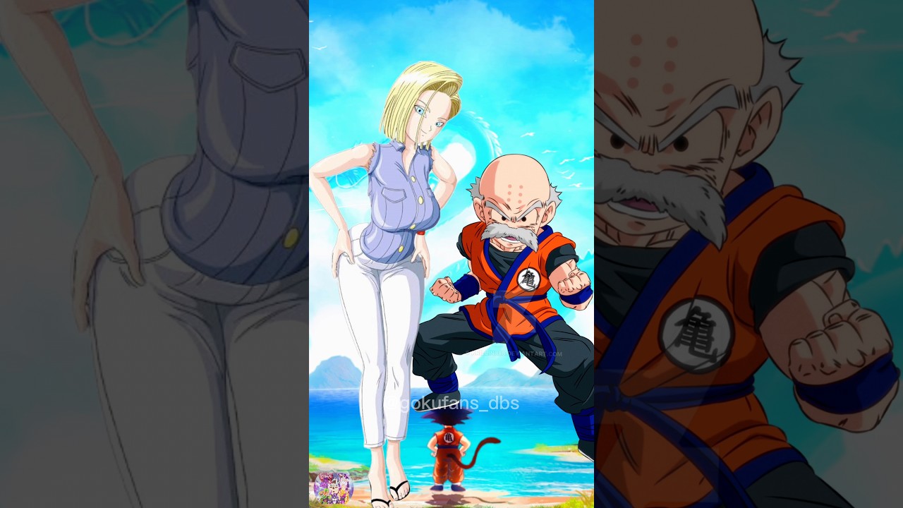Krillin VS Android 18 #shorts #goku #dragonball #dbs