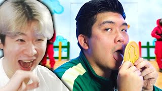 If Asians Actually Played Squid game | Reacting to Steven He