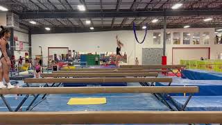 Emily Johnson - Fall 2024 - Beam - Cat Leap + Aerial + Split Jump