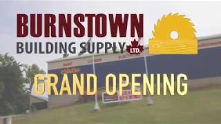 Burnstown Building Supply Grand Opening