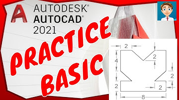 Autocad practice drawings for beginners | Part-2