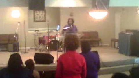 Minister Tonya Dunn at Zion Chapel PBC