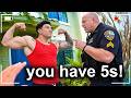 When Wannabe Tough Guys Get Humbled by No-Nonsense Cops