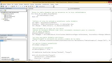 Infopuc - Excel Avanzado - Tablas Dinamicas VBA