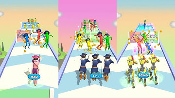 Human Evolutionrun 3d in All Levels Max Level Gameplay iOS & Android Walkthrough