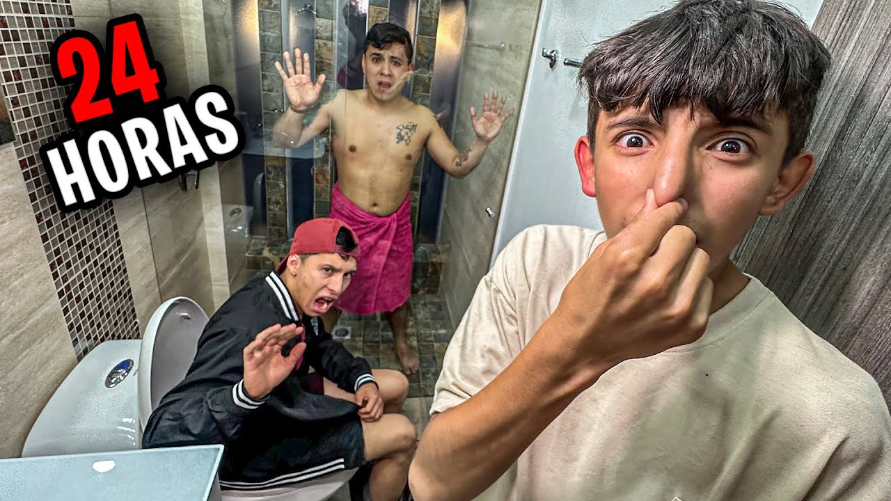 ¡EL ÚLTIMO EN SALIR DEL BAÑO SERA EL GANADOR!!