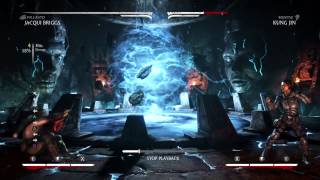 MKX Jacqui MidScreen/Corner Combos (Full Auto) 31-41%