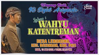 Wayang Ki Sigid Ariyanto // 'WAHYU KATENTREMAN' // Lengkong, Batangan,  Pati